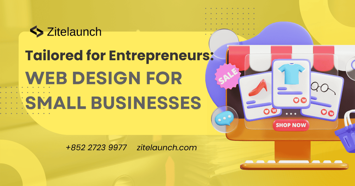 Custom website design services for startups and small businesses