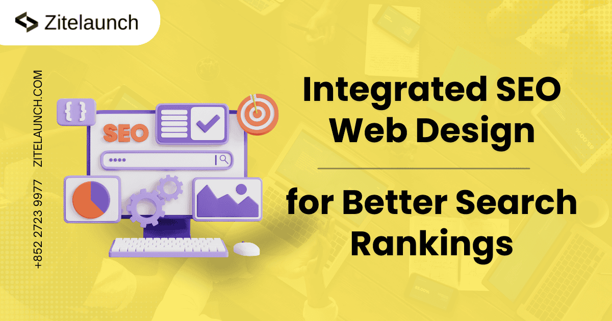 Integrated SEO website design to achieve higher search engine rankings